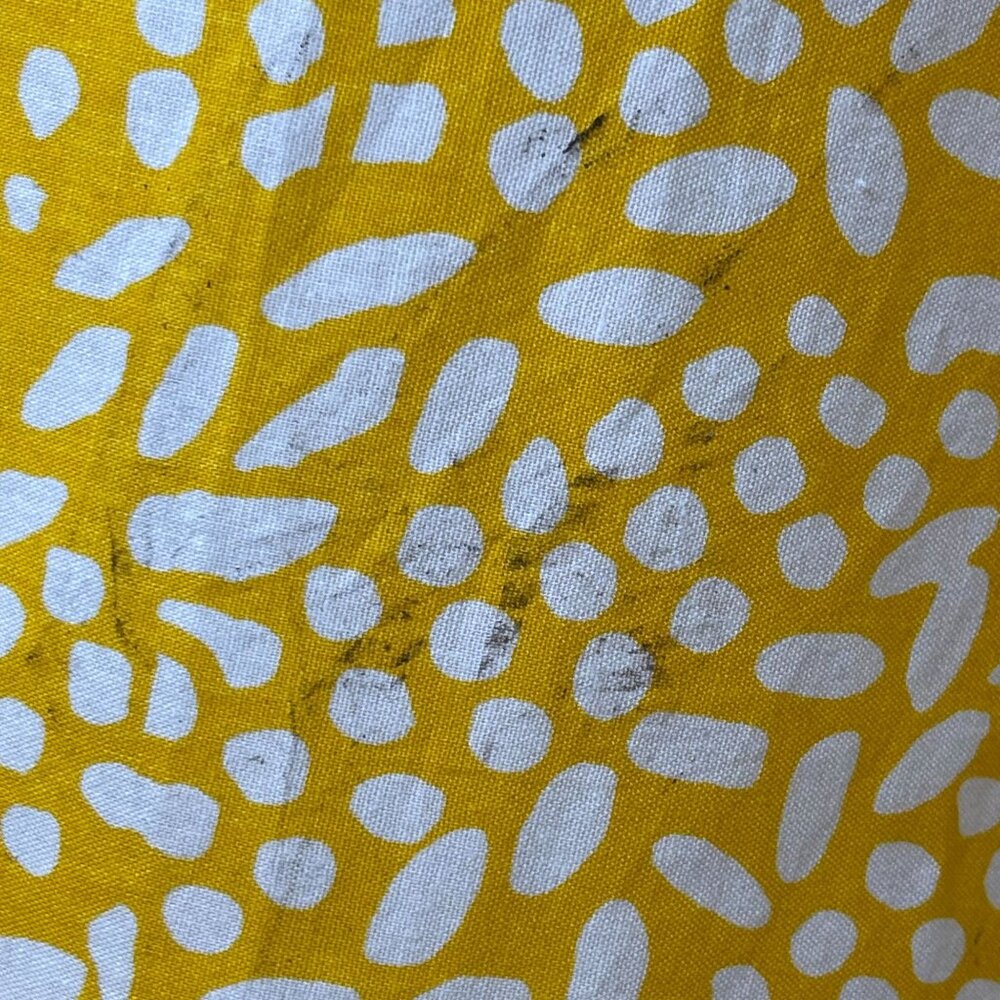 SIKA by Anthropologie Women's Yellow Marigold Ruffled Maxi Dress Size 4P - Picture 16 of 16